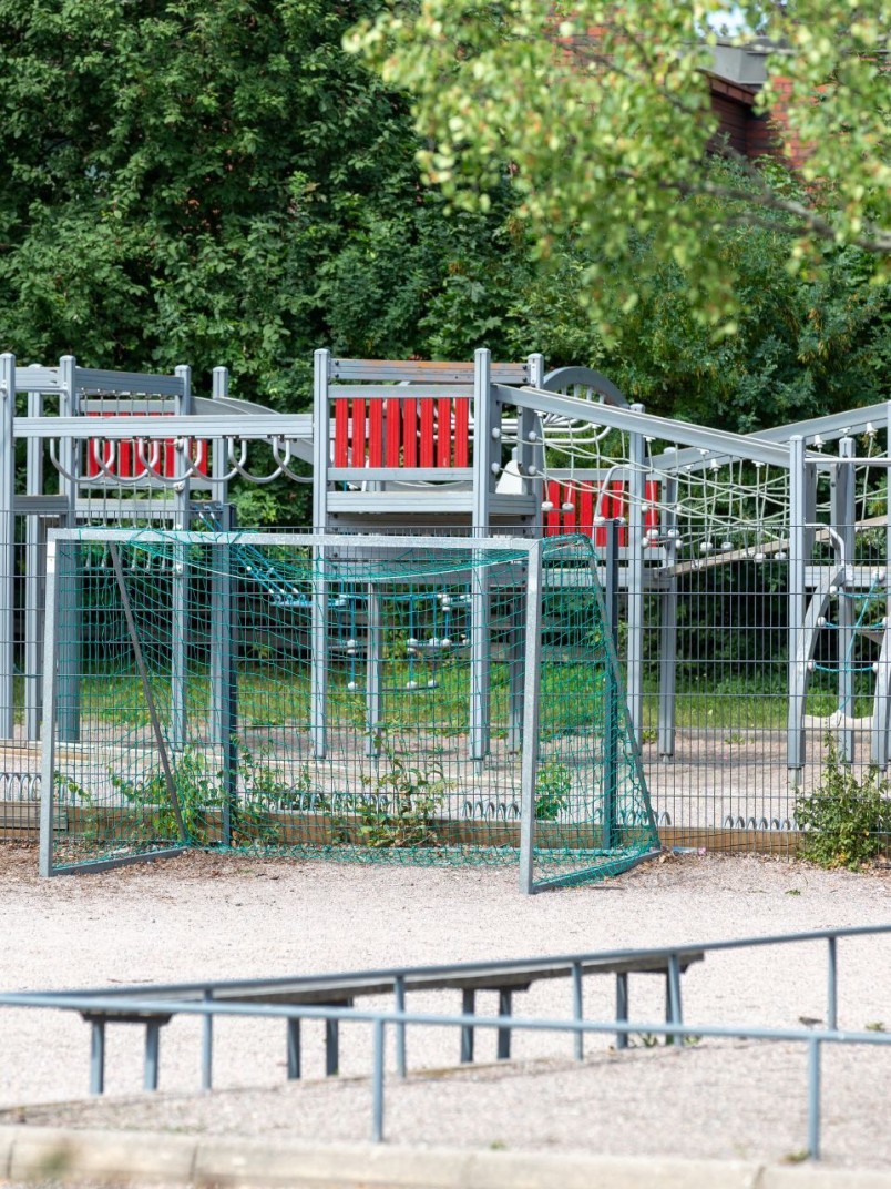 Treelementer på lekeplasser